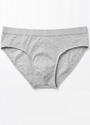 Трусы-слипы мужчинам primark серые xl
