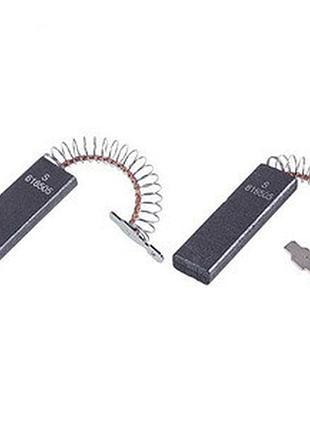 Щетки двигателя для стиральной машины bosch 00616505 (2 шт.) стержень (без корпуса) 13,6x5x43,3 (удлиненные)
