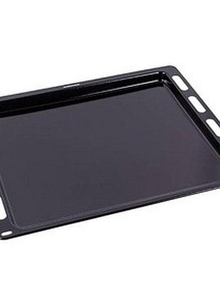 Противень эмалированная для духовки bosch 00748225 hez431001 441x370x24mm