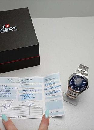 Наручные часы б/у tissot gentleman powermatic 80 open heart t127.407.11.041.01