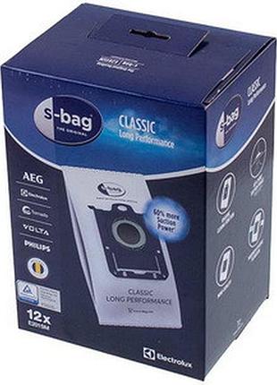 Набор мешков e201m s-bag classic long performance для пылесоса electrolux 900168481