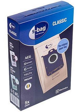Набор бумажных мешков (5шт) e200b s-bag для пылесоса electrolux 900168462