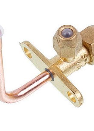 Кран сервісний (порт) 1/4" кутовий 90° для кондиціонера