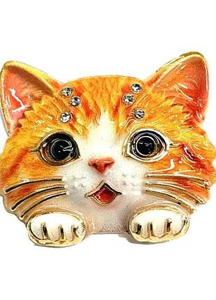 Брошь кот (158511741)