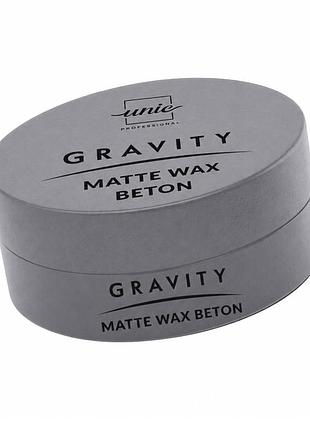 Матовий віск для волосся beton gravity 50 мл.
