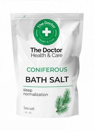 The doctor health&care сіль для ванн хвойна, 500 г