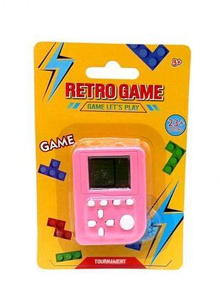 Электронная игра retro game (розовый)