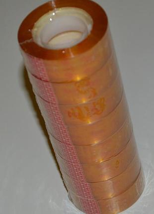 Скотч канцелярский мир хоз 30м 20mm 8шт/уп