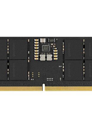Оперативная память goodram so-dimm ddr5 8 гб 5600 мгц black (gr5600s564l46s/8g)