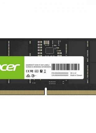 Оперативная память acer sd200 32 гб ddr5 5600 мгц so-dimm для ноутбука (bl.9bwwa.419)