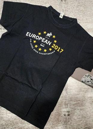 Оригинальная футболка ibjjf european jiu jitsu мерч tatami kingz джиу джитсу m