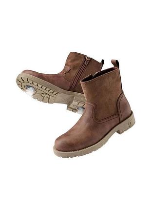 Ботинки демисезонные для девочки pepperts air & fresh 316233 31 коричневый