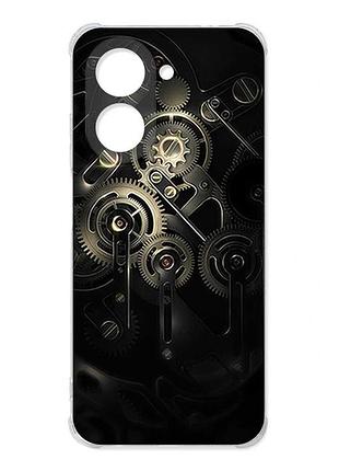 Чехол с утолщёнными углами на xiaomi redmi a5/poco c71 механизм (принт 238)