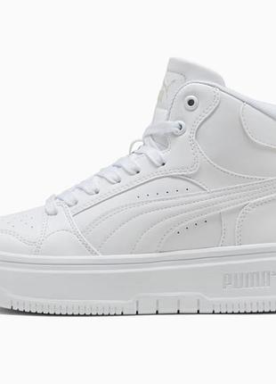 Puma  rebound femme mid білі, розмір 38 (5uk), довжина устілки 24 см