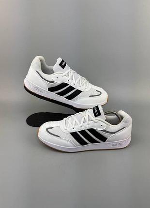 Белые кроссовки сетка adidas tensaur switch оригинал