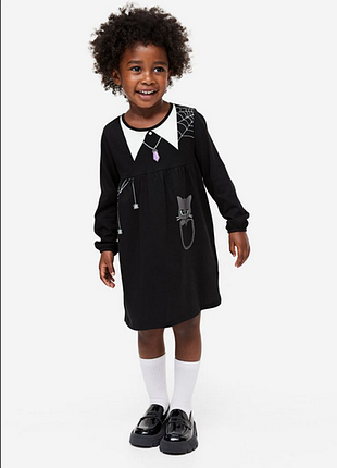 Платье из джерси с принтом от h&amp;m на 2-4 и 6-8 лет