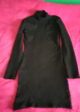 Мини-платье шерсть