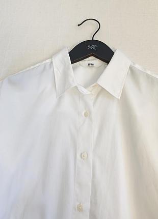 Сорочка котон uniqlo 6