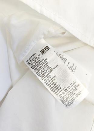 Сорочка котон uniqlo 8