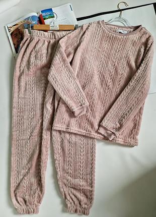 Primark теплая флисовая пижама р с сток 6