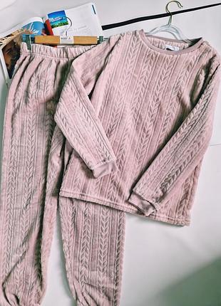 Primark теплая флисовая пижама р с сток 3