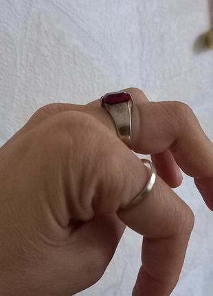 Винтаж 875 серебро серебряное кольцо ссср советское 2