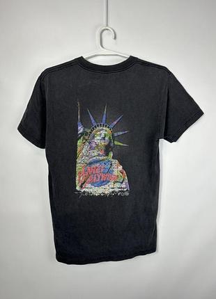 Рідкісна вінтажна футболка planet hollywood new york statue of liberty made in usa 90s