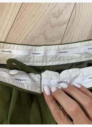 Шорти жіночі chanel хакі 6