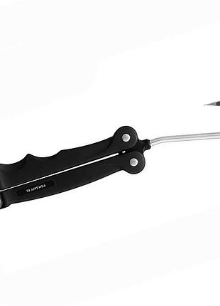 Складной багорик daiwa fish gaff 85 black (17752751) — компактный рыболовный багорик для крупной рыбы