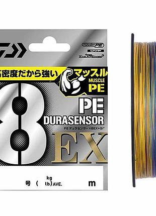 Шнур daiwa pe dura sensor 8ex 5c 200 м #0.5 (17320053) — 8-жильна плетінка для спінінга та лову хижої риби