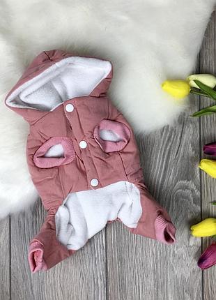 Комбинезон для собак dog baby lovely xxl pink