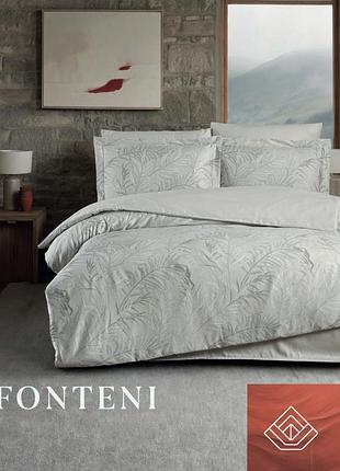 Постільна білизна deluxe сатин 210 tc євро розмір fonteni