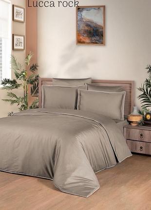 Постельное белье сатиновое la romano premium 300 tc евро размер lucca rock