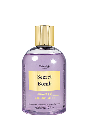 Парфюмированный гель для душа top beauty secret bomb 275 мл daily skin care