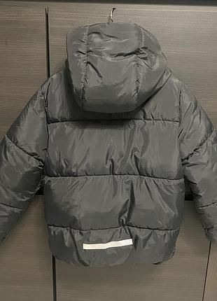 Куртка пуфер h&m  чорна, розмір 122/128 см 2