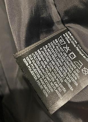 Куртка пуфер h&m  чорна, розмір 122/128 см 3
