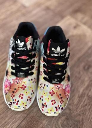 Кросівки жіночі adidas originals zx flux різнокольорові