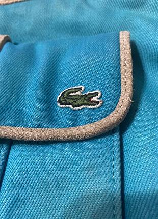 Стильная и удобная сумка lacoste 💙🐊 6