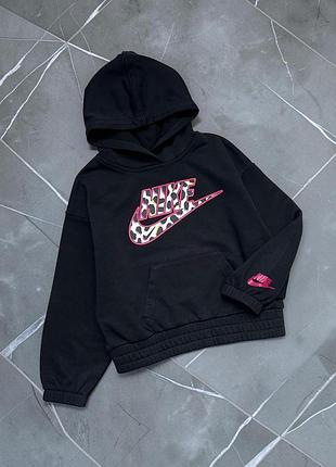 Вкорочене худі реглан толстовка кофта nike для дівчинки 3-4 роки