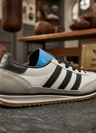 Adidas sl 72 noah білі з чорним 3