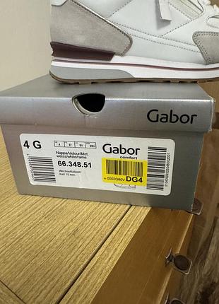 Шкіряні кросівки gabor comfort, 7