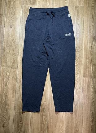 Спортивні штани lonsdale, сірі, розмір xl