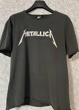 Футболка мерч metallica