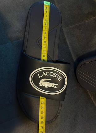 Шлепанцы lacoste 2