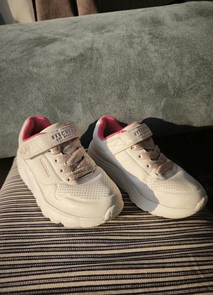 Кросівки для дівчаток skechers uno lite 310451l/whp білий