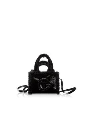 Сумка  ugg x telfar small shopper crinkle black 2