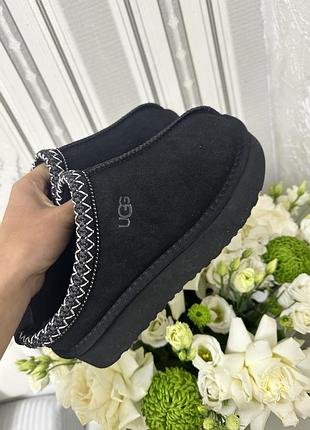 Уггі жіночі ugg чорні укорочені 2