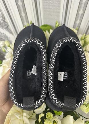 Уггі жіночі ugg чорні укорочені 4