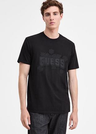 Мужская футболка guess с вышитым логотипом