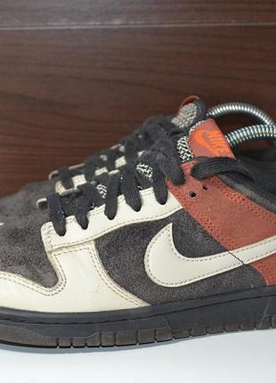 Nike dunk low red panda 41р кеды кожаные кроссовки оригинал